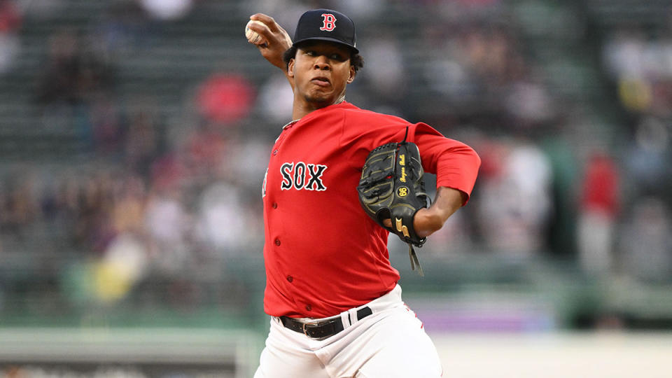 Red Sox pitcher Brayan Bello