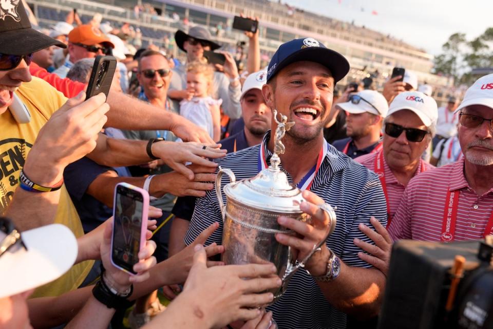 DeChambeau is more popular than he has ever been (AP)