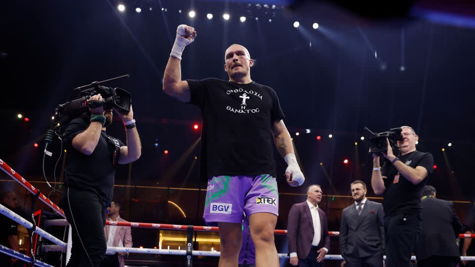 Oleksandr Usyk defeated Tyson Fury in their hotly anticipated rematch to defend his unified heavyweight world titles in Riyadh, Saudi