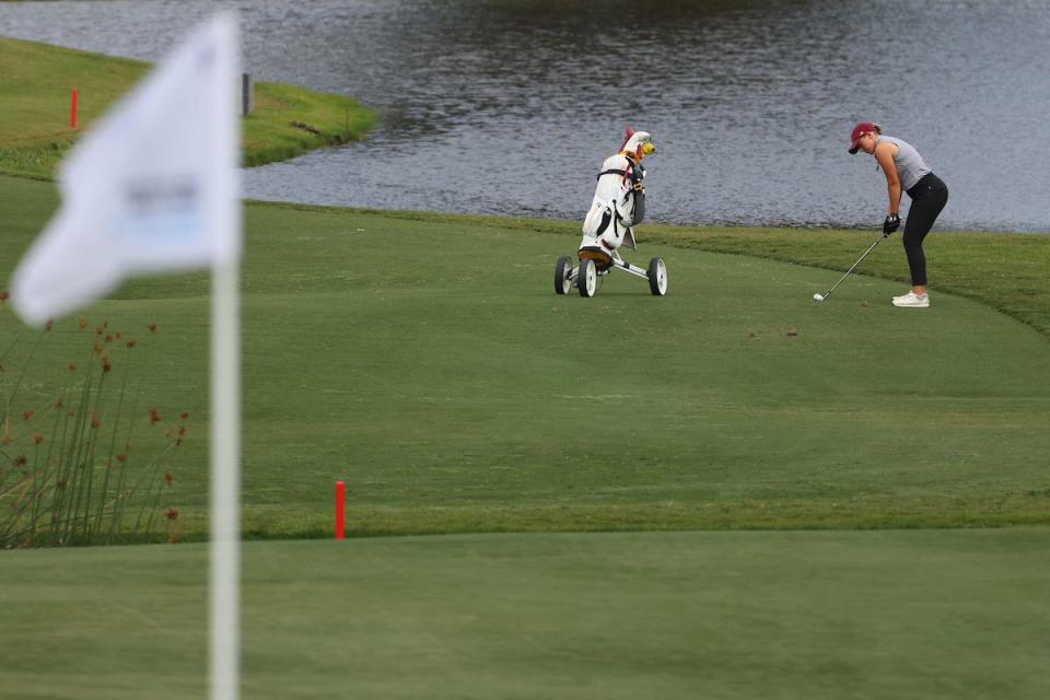 The Division I Women’s Golf Championship held at Omni La Costa Resort & Spa on May 17, 2024 in Carlsbad, California. (Photo by Alysa Rubin/NCAA Photos via Getty Images)