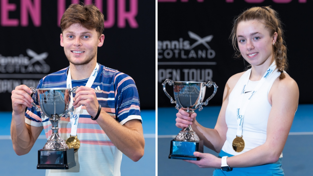 Tennis Scotland17 December 2024Scotland's Ewen Lumsden and English 17-year-old Mia Wainwright ...