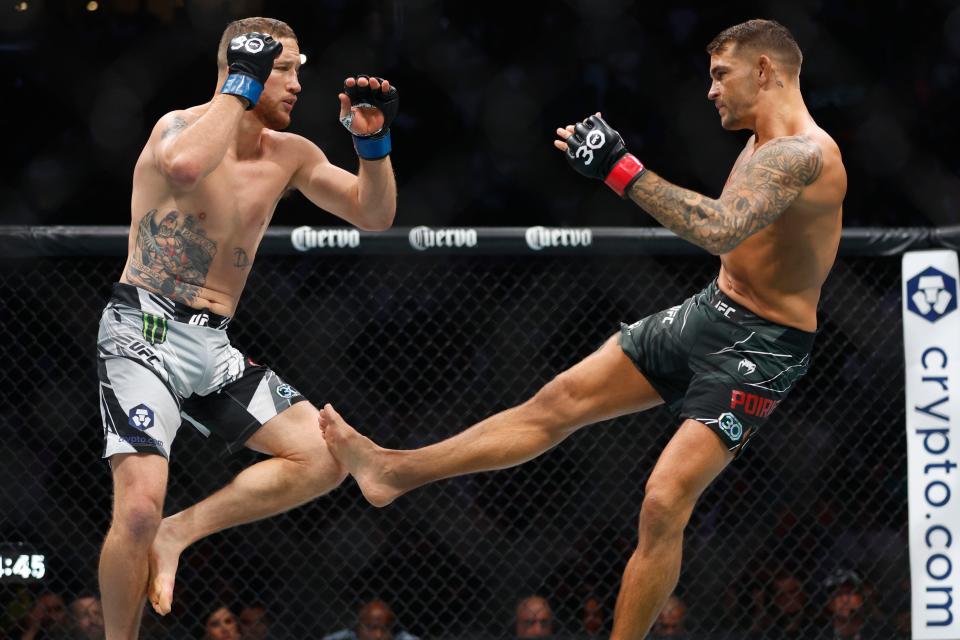 Justin Gaethje vs. Dustin Poirier