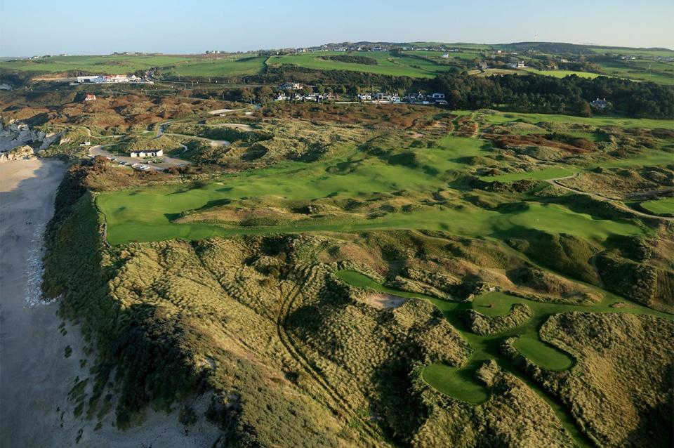 Royal Portrush's Dunluce Course in Northern Ireland (David Cannon/Getty Images)