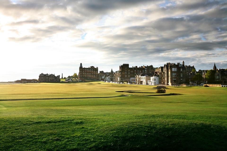 The Old Course at St. Andrews in Scotland (Courtesy of St. Andrews Links)