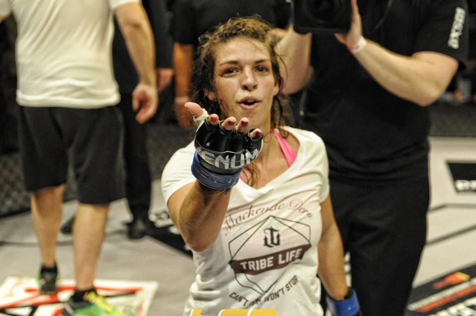 Mackenzie Dern at LFA 6. (Legacy Fighting Alliance)