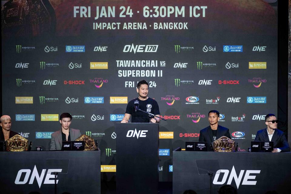 ONE 170 pre-fight press conference