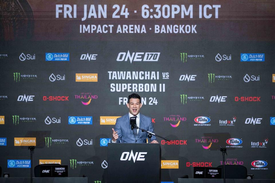 ONE 170 pre-fight press conference