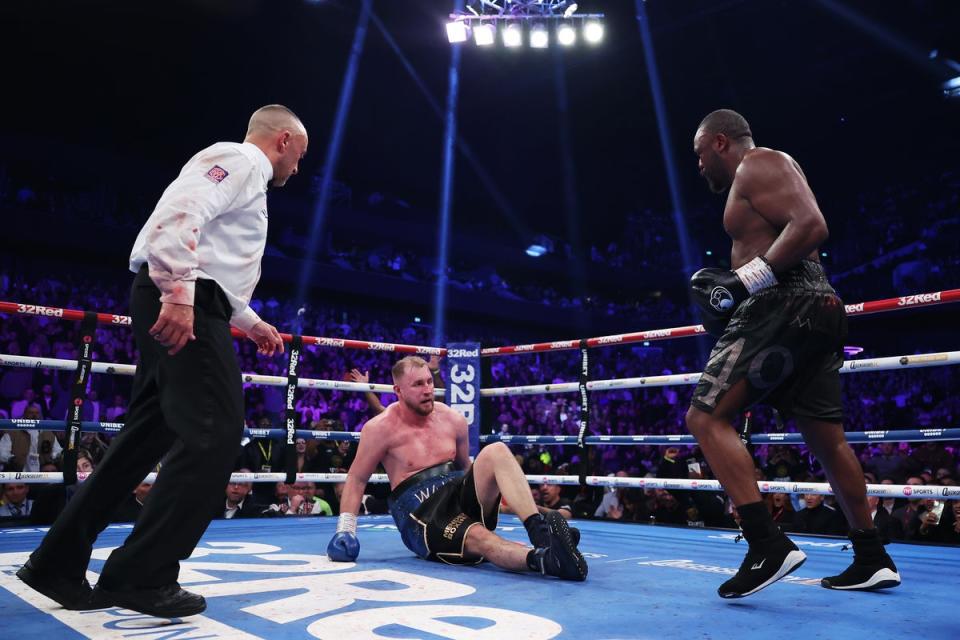 Chisora dropped Wallin twice en route to victory (Getty Images)