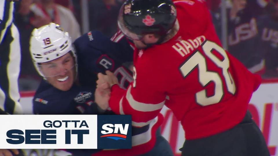 The Hockey News - Connor McDavid Praises 4 Nation Linemates Brayden Point & Mark Stone