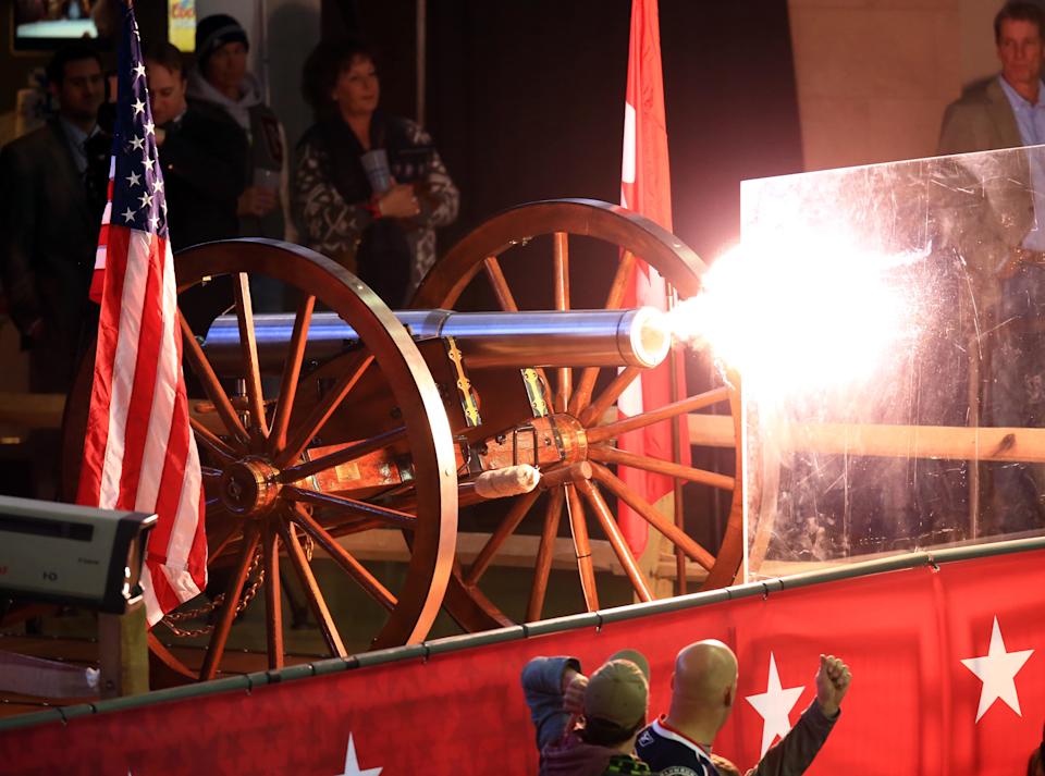 Blue Jackets To Move Iconic Cannon To Ohio Stadium Today