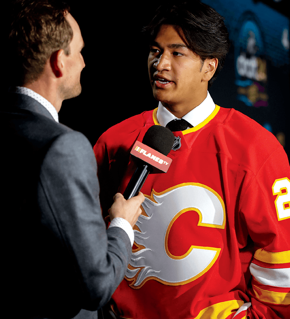 Zayne Parekh (Photo by Saginaw Spirit)