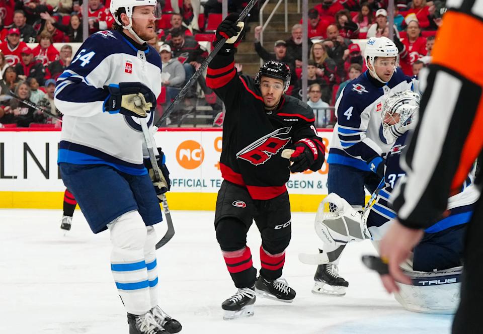 'It's Always Nice To Come In And Contribute Right Away': Mark Jankowski, Logan Stankoven, Scott Morrow, Rod Brind'Amour On Win Over Jets