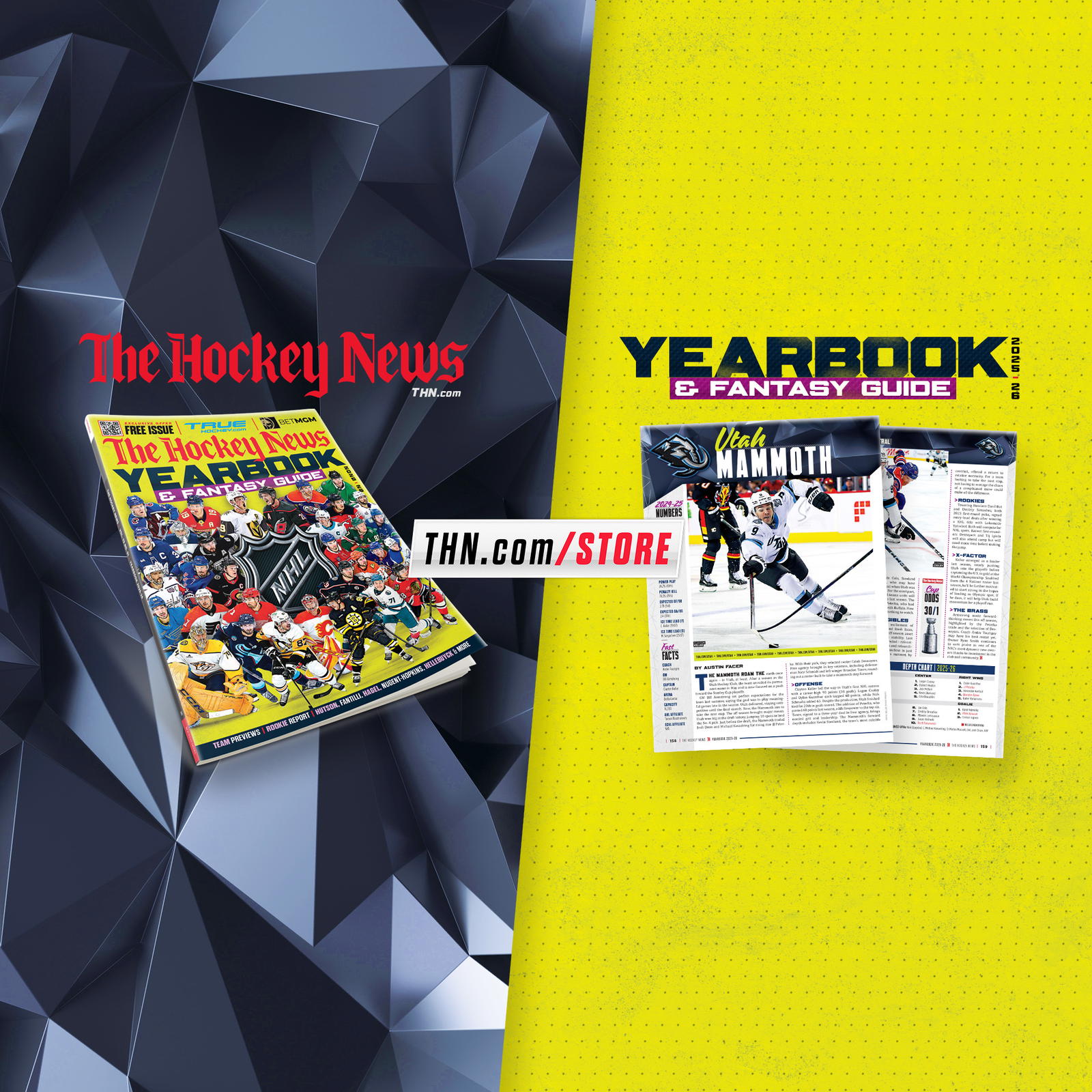 Order your copy of The Hockey News Yearbook & Fantasy Guide at THN.com/store.  