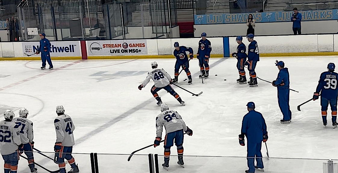 Islanders Matthew Schaefer Welcomes The Pressure; His Comments Following Day One Of Rookie Camp