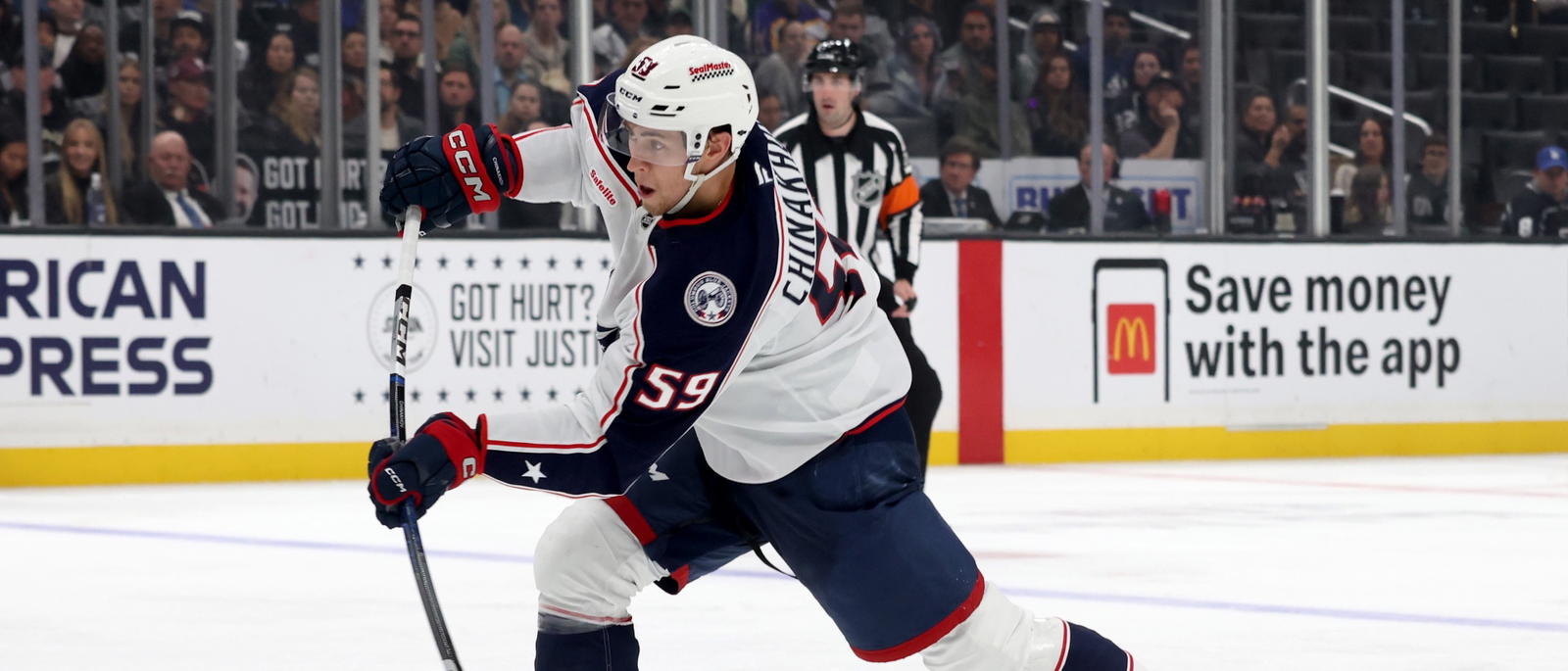 Blue Jackets' Don Waddell Shares Latest On Yegor Chinakhov