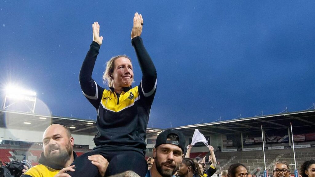 SWPix1 hour agoYork Valkyrie director of rugby Lindsay Anfield has stepped