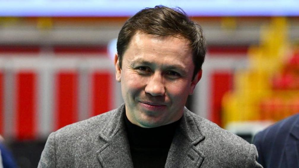 Boxing great Gennady Golovkin in Liverpool watching World Championship amateur boxing