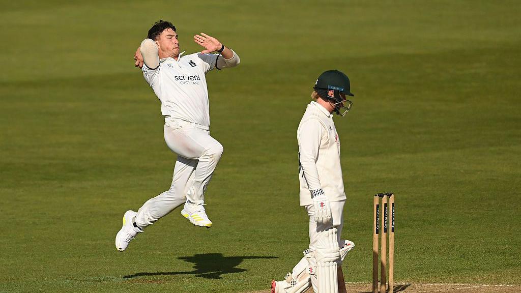 Getty Images10 minutes agoWarwickshire fast bowler Michael Booth has signed a