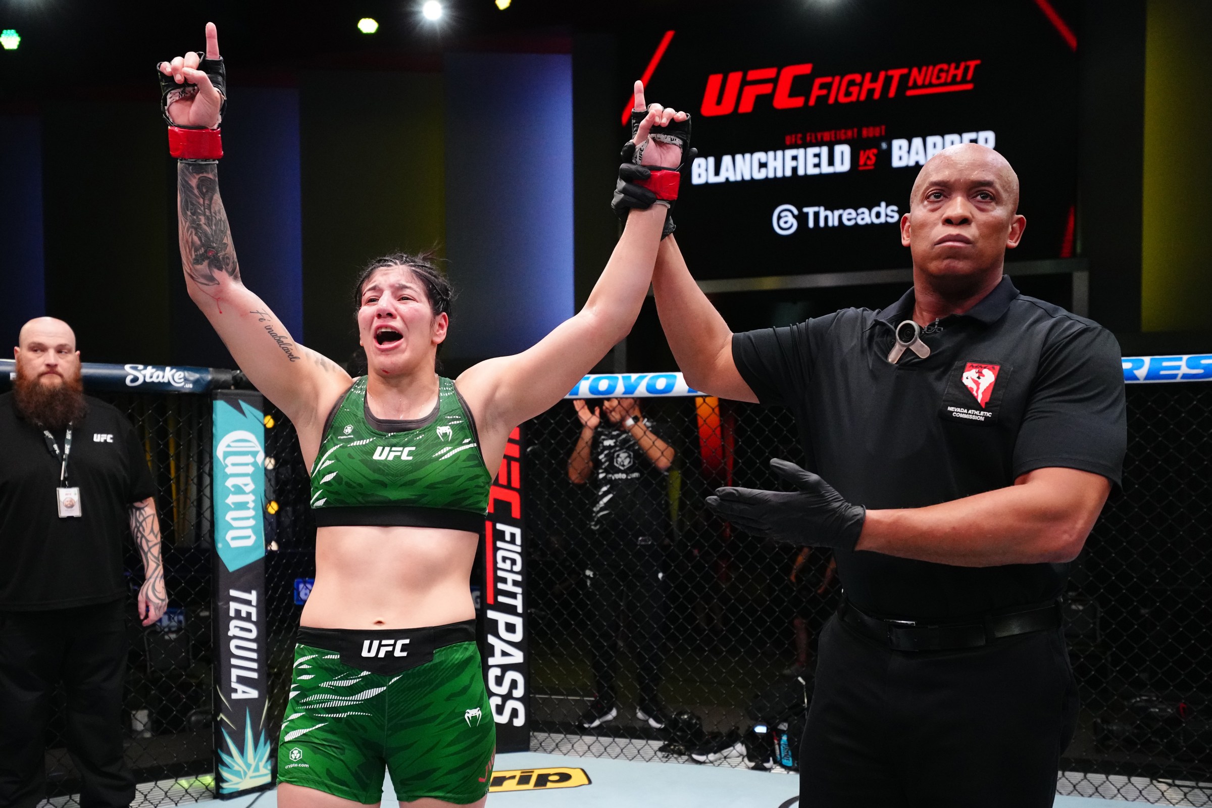 Ketlen Vieira heads into UFC Vegas 110 off a big win.
