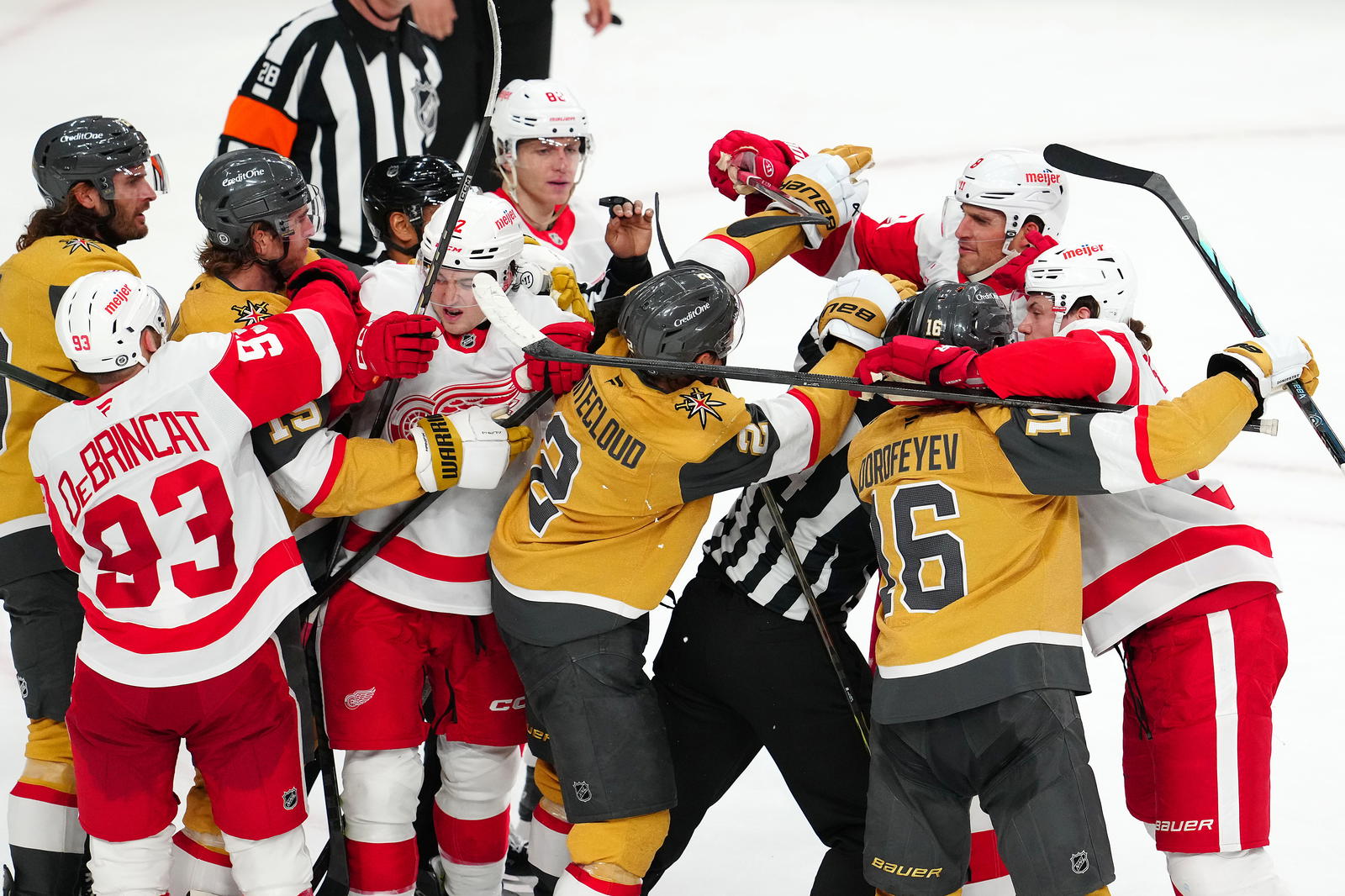 Red Wings Wrap Up Western Swing With Tough Test vs. Golden Knights